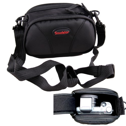 Black camera case bag - case, pouch