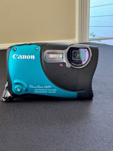 Canon powershot d20 - 12.1mp,