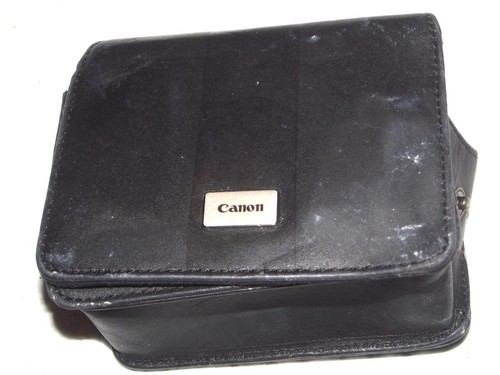 Canon black leather - canon,