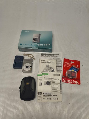 Canon powershot sd1000 digital - canon,