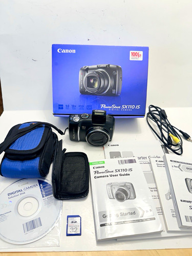 Canon powershot sx110 9mp - powershot, is